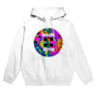 ART LUMBARのBUTTON WORLD Hoodie