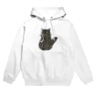 ねこ好きによるねこまみれのくろねこモジャ Hoodie