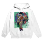 市松寿ゞ謡のモザイ子 Hoodie