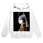 DRIPPEDの白マスクの少女 Hoodie