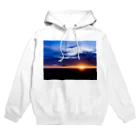 orange_honeyの夕焼け5 Hoodie