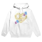 &i Designのアンドアイデザイン 数秘＆カラー®No.6 BLUE&PINK Hoodie