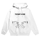 TAKUYA DESIGN WORKSのポンポン痛い English ver. Hoodie