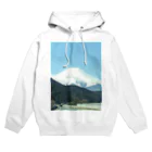 言葉グッズの富士山 Hoodie