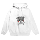 ふあもこっぺのはにかむぼーだー Hoodie