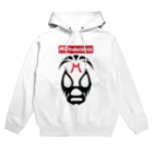 DRIPPEDのMIL MASCARAS-ミル・マスカラス-赤ボックスロゴ Hoodie