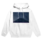 月と鼈の地球は回る　富士山と星 Hoodie