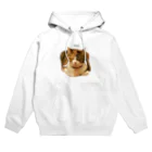 猫カフェ ぶぅたんグッズショップの仏のような寝顔のトコちゃん Hoodie