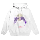 川沿い豆工房 出張所の泣いた月 Hoodie