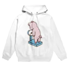 ichomaeの体重を気にするブタ（カラー） Hoodie