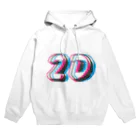 しぶき   やのアナグリフ2D Hoodie