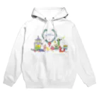 リズさんち🦜👶✨のドレス鳥さんず Hoodie