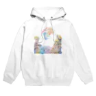 azure designのSave our PLANET　水彩 Hoodie