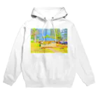 アロハスタイルハワイのラナイ島にある小さく可愛いBank of Hawaii（イラスト） Hoodie