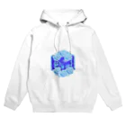 るなるなの青いバラと青い猫 Hoodie