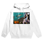 アート工房苔毬・猫叉屋の猫叉爺化粧屋敷シリーズ Hoodie