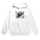 Arteのねこの影もねこ（モノクロ・文字入ver） Hoodie