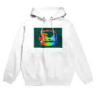 hsclip HIROのハワイ　海岸　ロゴ Hoodie