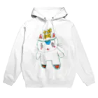 山本一家の湖の人魚ねこ Hoodie