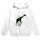 akijiparadeのパーカー_giraffe_カラー Hoodie