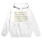 アキクサインコとウロコインコのいちめんのウロコインコ Hoodie