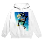 黄金井千鶴の光に飛び込む Hoodie