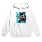 みーのお部屋 の豆くんがテールくんに添い寝 Hoodie