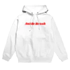 Ankle BreakのAnkle Break パーカー(レッドロゴ) Hoodie