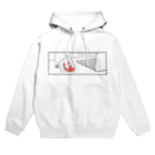 SUZURI坊やの空想商店　のマウスかと思ったら寿司を握っている人 Hoodie