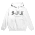 ainoのサメさんと仲間たちpretend Hoodie