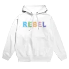 GALACTIC REBELのREBEL PASTEL 01 パーカー