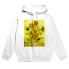 ART のゴッホ/ひまわり　Vincent van Gogh / Sunflowers Hoodie