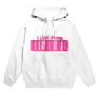 hak_QSのI love iPhone Hoodie