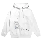 みそしるのしろねこ Hoodie