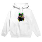 Sweet Colorの狐面とガスマスク Hoodie