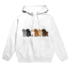 chippokeのトイプードルいろいろ Hoodie