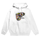 TAKESHI IS TAKESHIのTREE NYMPH BUTTERFLY_c Hoodie