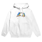 結cafe のカワセミのあげるよ透過 Hoodie