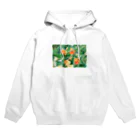 かわしろショップのオレンジの花 Hoodie