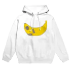 はしもとはしこの【パーカー】バナナアザラシ Hoodie