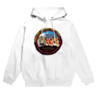 SantaClodaのコーギーズヘッドのマスクコーギー Hoodie