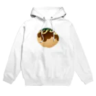 めんたんぴんの宙に浮くたこ焼き Hoodie