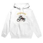 ラックパンクスのバイク乗りのパンダ Hoodie