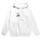 かいわれちゃんのルンバに乗るネコさま Hoodie