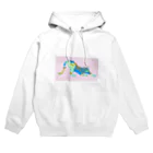 愉快なイラストグッズの猫のイラスト Hoodie