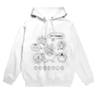 充実夜祭のハングリー Hoodie