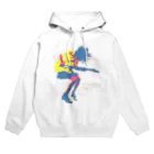 やまびこやまのギターガール004 Hoodie