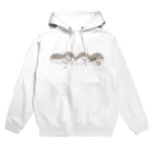 masumi maedaの寄り添う　ハリネズミ　 Hoodie