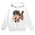 ぺく◎Shopの人面犬「たか爺」 Hoodie