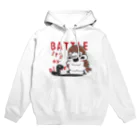 イラスト MONYAAT のスズメがちゅん　BATTLEちゅん Hoodie